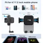 Blavec Car holder BH-07 to windshield / dashboard (BH07-WSB) black Foto 8