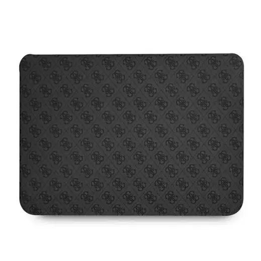 Guess PU 4G Triangle Metal Logo Computer Sleeve 13|14" Black Фото num