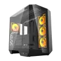Darkflash Computer Case DY470 4 fans (black) — Foto 1