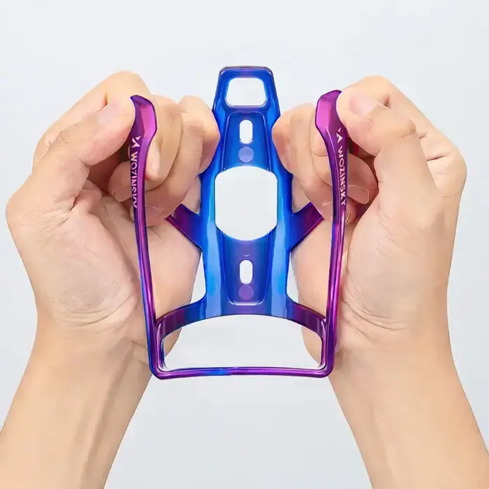 Wozinsky WUR-01BP Bike Bottle Holder Basket - Blue and Purple Photo