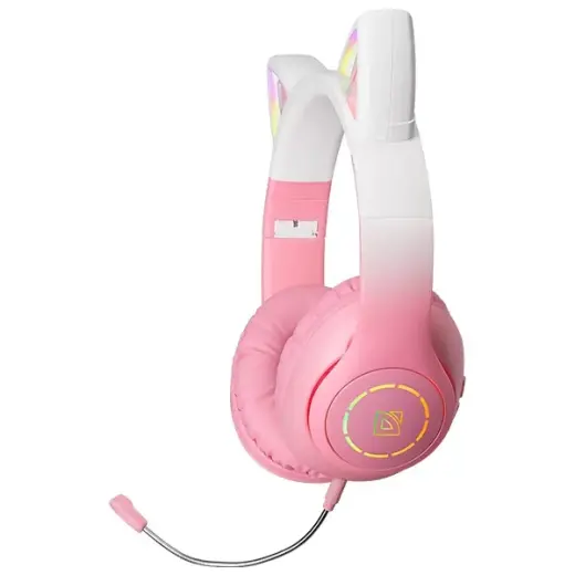 Defender słuchawki Bluetooth Freemotion B505 Led różowy|pink (63505) Foto 5