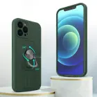 Ring Case silicone phone case with stand for iPhone 12 Pro Max brown — Photo 3