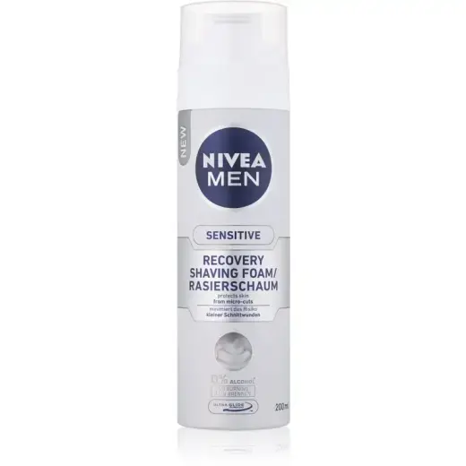Nivea Shaving Foam for Men Sensitiv and Recovery 200 Ml