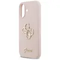 Guess Silicone Big 4G Script Case for iPhone 17 Pink Foto 6