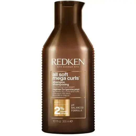 Redken All Soft Mega Curl Conditioner 300Ml in Clear