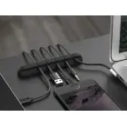 Fusion kabeļu organizators galdiem Foto 2