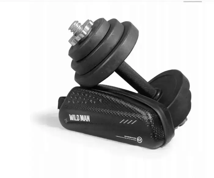 WILDMAN traveling bag for bike frame with zipper 1L EX black Photo