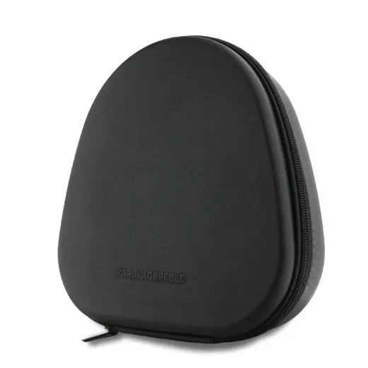 Karl Lagerfeld Saffiano Metal Logo ANC|ENC Wireless Headphone Black Foto 4