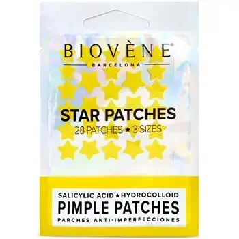 Biovène Yellow Star Patches - Náplast na nedokonalosti ( 28 ks )
