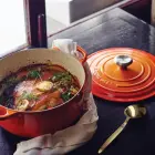Le Creuset Чугунная кастрюля круглая Ø26см / 5,3л оранжевая Фото num