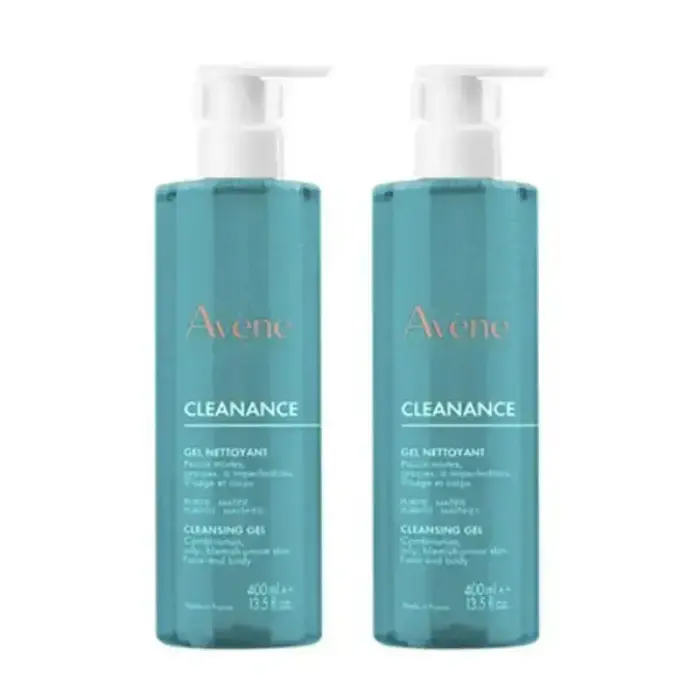 Avène Cleanance Duo Cleansing Gel 2 x 400ml
