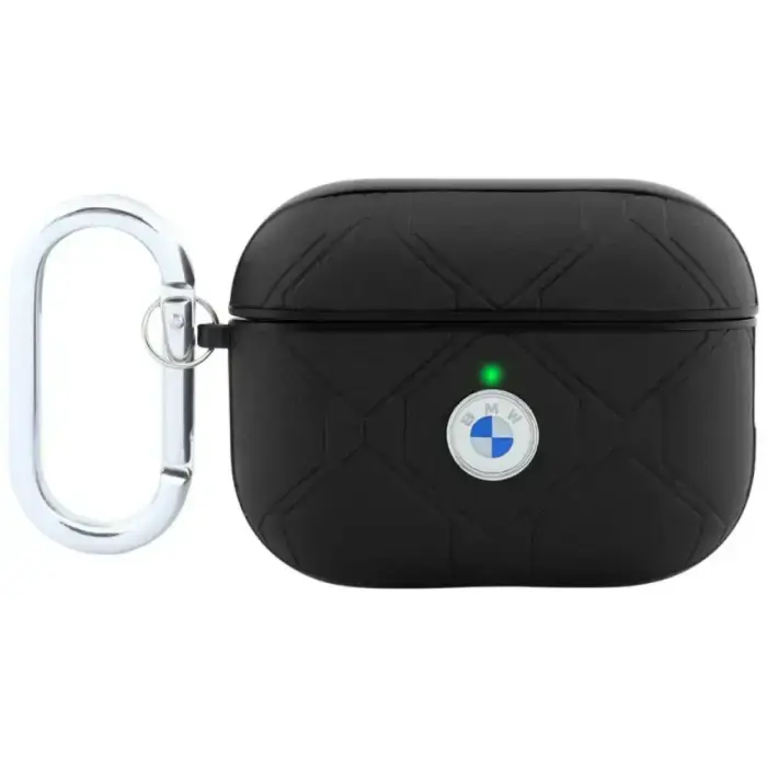 Case BMW Debossed Quilted Leather for AirPods Pro 3 – Black