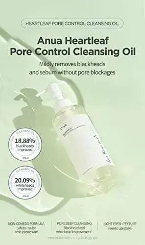 Anua Heartleaf Pore Control Cleansing Oil 200ml Foto 2
