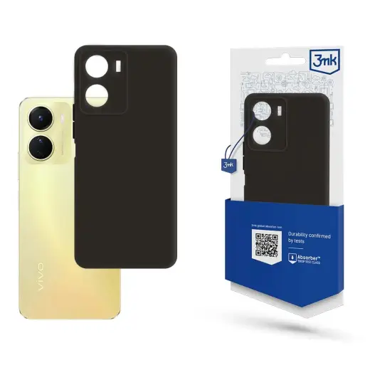 Vivo Y16 - 3mk Matt Case black Фото num