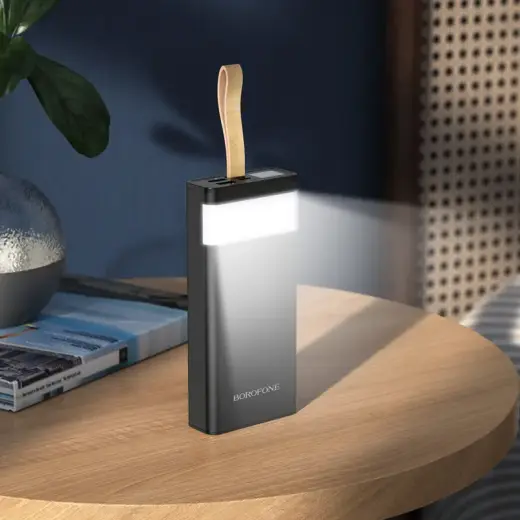Borofone BJ18 COOLMY power Bank 20000 mAh 2 x USB black Photo