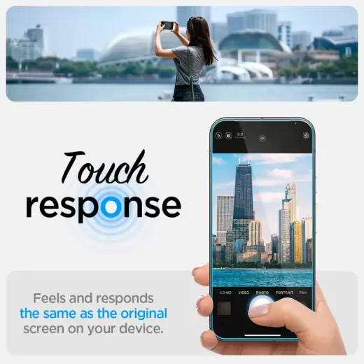 SPIGEN GLAS.TR "EZ FIT" RŪDĪTS STIKLS 2 GAB GOOGLE PIXEL 9 | 9 PRO CAURSPĪDĪGS Foto 13