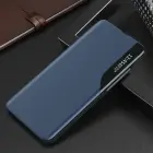 Eco Leather View Case elegant case with a flip cover and stand function for Samsung Galaxy S22 + (S22 Plus) blue — Foto 25