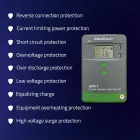 Qoltec Solar Charge Controller MPPT with Temperature Sensor 40A | 12V / 24V | LCD | 2 x USB | Bluetooth | APP | GEL | LiFePO4 — Foto 6