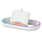 iPega P5P02 Charger Dock with RGB for Playstation Portal Remote Player White Foto 1