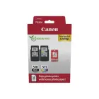 Canon PG-510 CL-511 PG510 CL511 Photo Paper Value Pack 2er-Pack 2erPack (2970B017) Foto 1