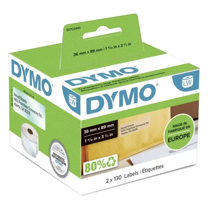 DYMO Label LabelWriter 260 / 2093093 White 12-Pack