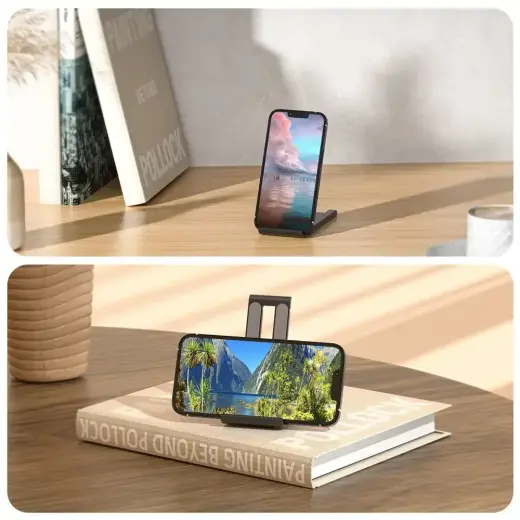 TECH-PROTECT Z5 UNIVERSAL STAND HOLDER SMARTPHONE & TABLET BLACK Фото num