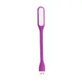 Mini LED Lamp Silicone USB Purple Foto 1