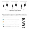 data transfer and charging cable | USB-A to Micro USB | 10W | 1m | black — Photo 6