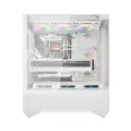 Darkflash DY460 computer case (White) + 4 ARGB fans — Foto 1