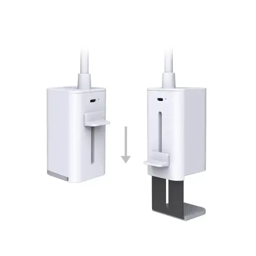 Desk LED Lamp 6W with clip PURE FLB-10 KIRSTEN white Forever Light Photo