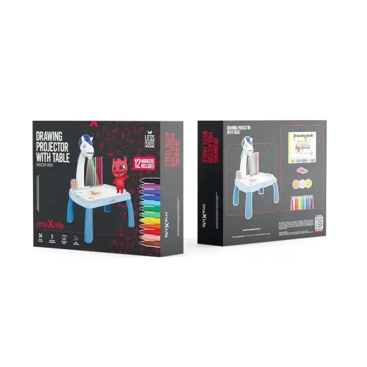 Maxlife projector with drawing table MXDP-200 blue Foto 6