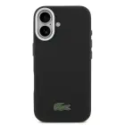 Lacoste Iconic Petit Pique Metal Logo MagSafe Case for iPhone 17 Black Foto 2