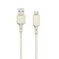 Dudao L7SM провод для передачи данных и зарядки | USB-A на Micro USB | 5A | 1m | бежевый Фото num