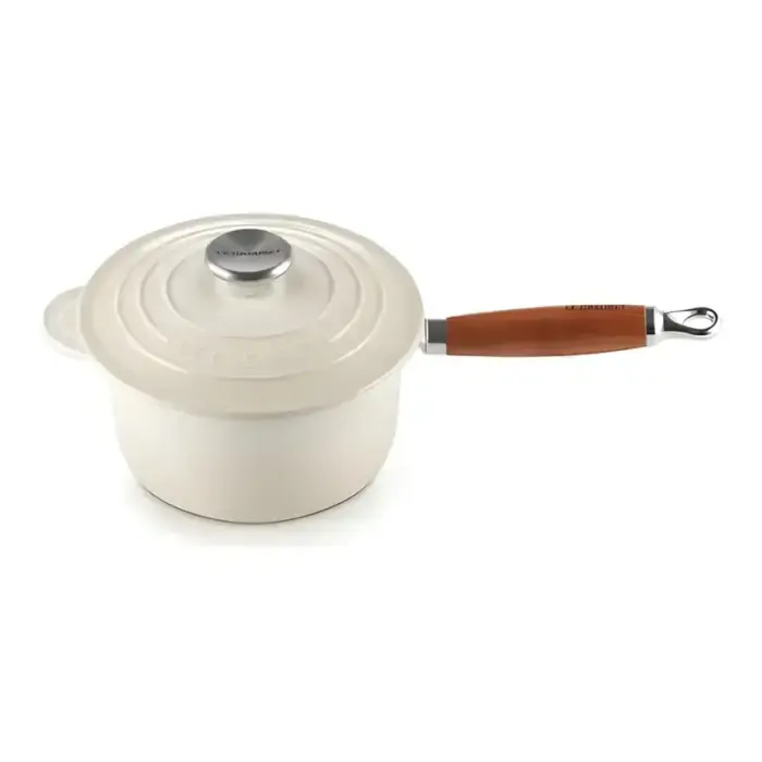Cast iron sauce pan Ø18cm / 1.8L white Photo
