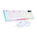 MageGee K1 wired keyboard + mouse set (white) Фото num