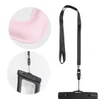 Waterproof bag for mobile phone with plastic closing AIRBAG pink Photo