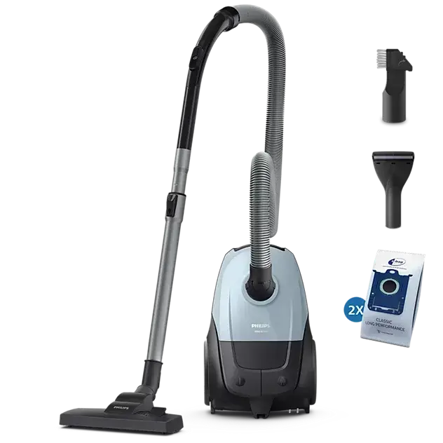 PHILIPS 2000. sērijas putekļsūcējs, 750 W, zils