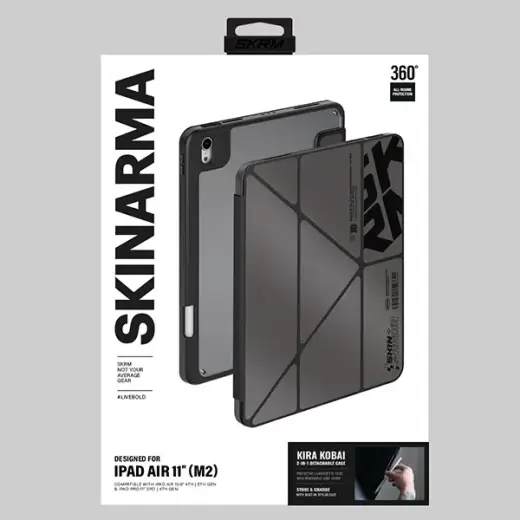 Skinarma case Kira Kobai iPad Air 11" (M2) gunmetal Фото num