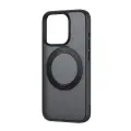 Phone Case Baseus SkyRing Magnetic with Stand for iP 13 Pro + tempered-glass and cleaning kit (black) Foto 1