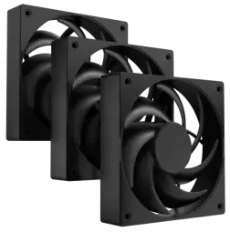 Ventilators Fury SAI S12 PWM Black 3-Pack