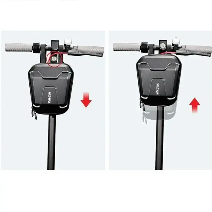 WILDMAN traveling bag for scooter waterproof 2,5L WILDMAN TS9 black Photo