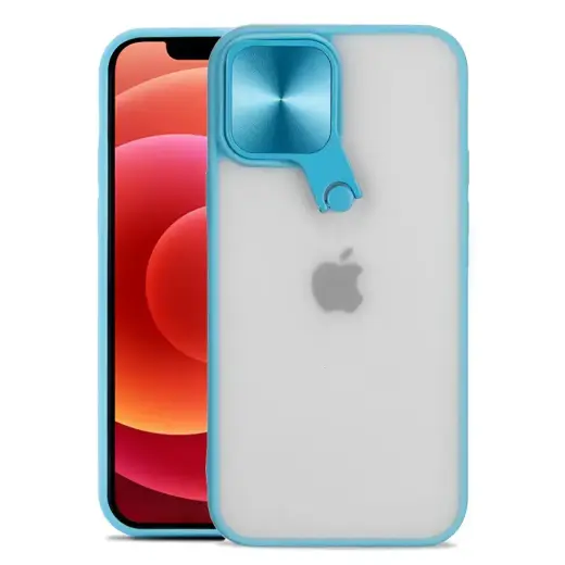 Tel Protect Cyclops phone case for iPhone 13 Pro blue (with camera lens protection)