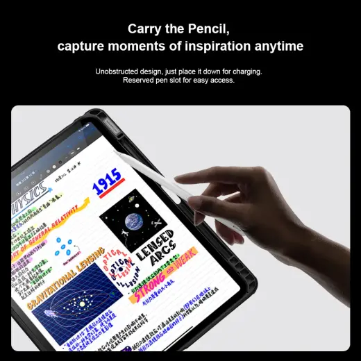 Nillkin CamShield Pad Case for iPad Pro 13 2024 Black Фото num