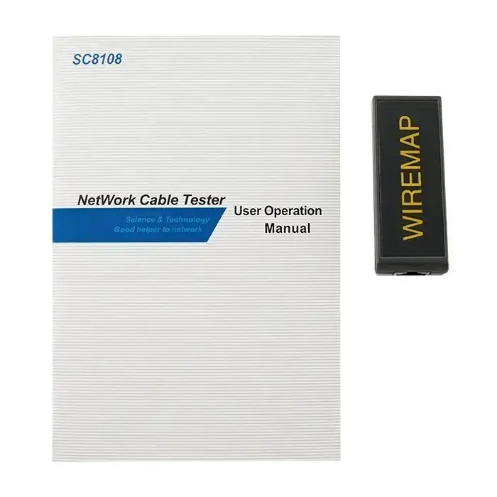 Qoltec LAN wiring tester | RJ45 | RJ12 | BNC Photo