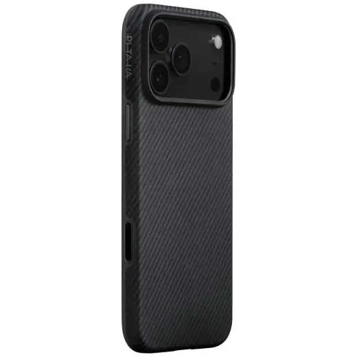 Case PITAKA Aramid UltraGuard MagSafe for iPhone 17 Pro Max black grey Фото num