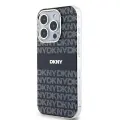 DKNY IML Mono & Stripe MagSafe case for iPhone 15 Pro - black — Photo 2