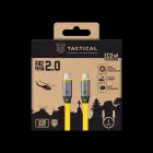 Tactical Fat Man 2.0 Cable USB-C|USB-C 1m Yellow Foto 1