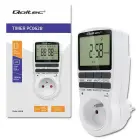 Qoltec Electronic Timer PC0628 | 3680W | 16A | LCD — Фото 1