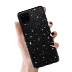 Crystal Glitter Case for Samsung Galaxy A12 Silver — Photo 1