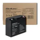 Qoltec AGM battery | 12V | 18Ah | Maintenance-free | Efficient| LongLife | for UPS, scooter Foto 5